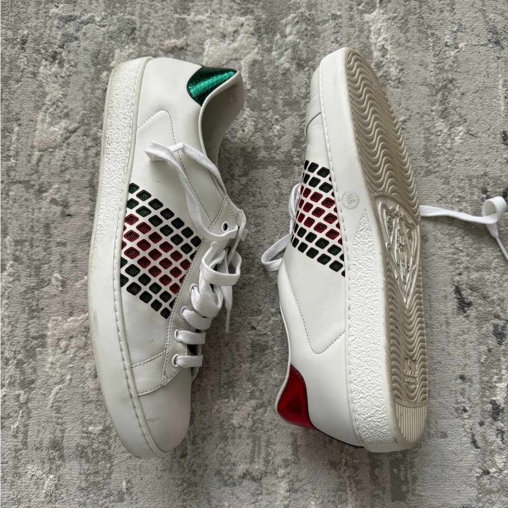 2017 Men’s Gucci Sneakers 9.5 - Picture 4 of 11